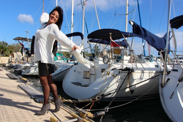 stylish suede booties with bag by guess